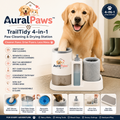𝑨𝒖𝒓𝒂𝒍𝑷𝒂𝒘𝒔™ TrailTidy 4-in-1 Paw Cleaning & Drying Station