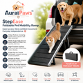 𝑨𝒖𝒓𝒂𝒍𝑷𝒂𝒘𝒔™ StepEase Foldable Pet Mobility Ramp